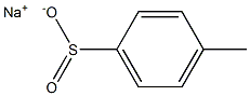对甲基苯亚磺酸钠 结构式