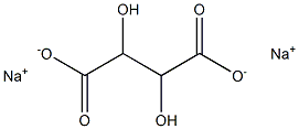 L-酒石酸钠 结构式