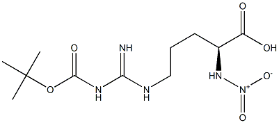 BOC-硝基精氨酸 结构式