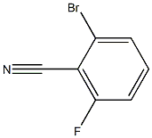 2-溴-6-氟苯腈 结构式