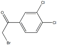 2-溴代-3',4'-二氯苯乙酮 结构式