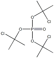 三-(氯异丙基)磷酸酯 结构式