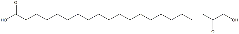 单硬酯酸甘油酯 结构式