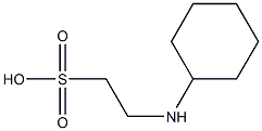 2-环己氨基乙磺酸 结构式