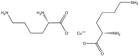 赖氨酸铜 结构式