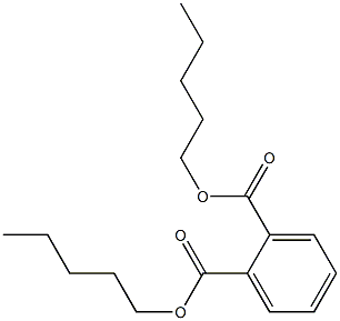 邻苯二甲酸二正戊酯 结构式