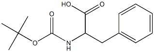 BOC-DL-苯丙氨酸 结构式
