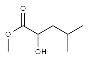 2-羟基-4-甲基戊酸甲酯 结构式