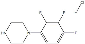 1-(3-三氟苯基)哌嗪盐酸盐 结构式