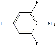 2,6-二氟-4-碘苯胺 结构式