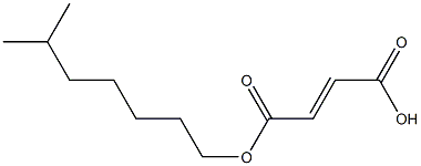 富马酸异辛酯 结构式