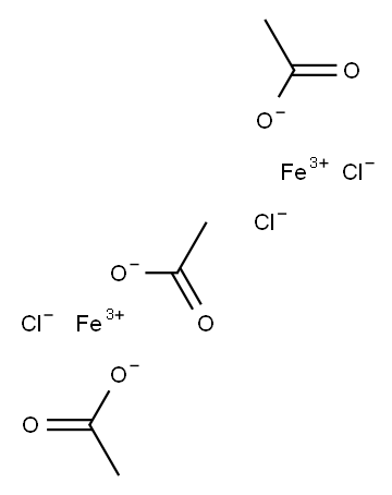 三氯化铁-乙酸溶液 结构式