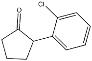 2-氯苯基环戊烷基甲酮 结构式