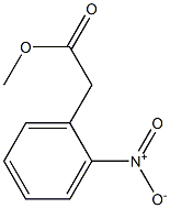 邻硝基苯乙酸甲酯 结构式
