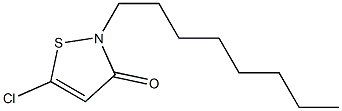 5-Chloro-2-n-octyl-4-isothiazolin-3-one 结构式