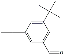 3,5-di-t-butylbenzaldehyde 结构式