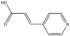 4-PYRIDYLACRYLIC ACID 结构式