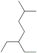 5-乙基-2-甲基庚烷 结构式