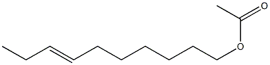 7-Decen-1-ol acetate 结构式