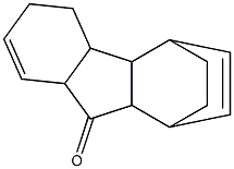 Tetracyclo[9.2.2.0(2,10).0(4,9)]pentadeca-5,12-dien-3-one 结构式
