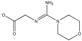 MORPHOLINE-4-CARBOXIMIDAMIDEACETATE 结构式