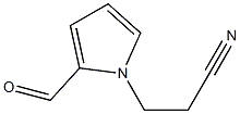 1-(2-Cyanoethyl)-1H-pyrrole-2-carboxaldehyde 97% 结构式