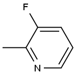 2-METHYL-3-FLUOROPYRIDINE 结构式