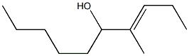 4-METHYL-3-DECENE-5-ALCOHOL 结构式