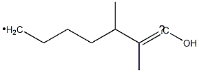 DIMETHYLHEPTYLENENOL 结构式