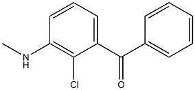 METHYL-AMINOCHLOROBENZOPENONE 结构式
