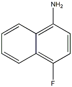 4-氟-1-萘胺 结构式