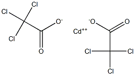 三氯乙酸鎘 结构式