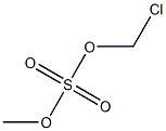硫酸氯甲酯甲酯 结构式