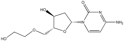 2'-deoxycytidine glycol 结构式