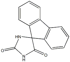 spirofluorene-9,5'-imidazolidine-2',4'-dione 结构式