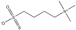 trimethylammoniopropyl methanethiosulfonate 结构式