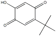 2-hydroxy-5-tert-butyl-1,4-benzoquinone 结构式