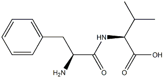 phenylalanyl-valine 结构式