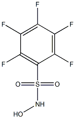 N-hydroxypentafluorophenylsulfonamide 结构式