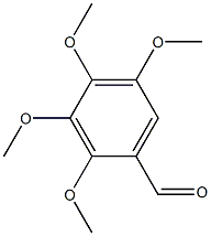 2,3,4,5-tetramethoxybenzaldehyde 结构式