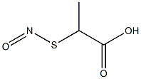 S-nitrosothiolactic acid 结构式