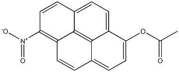 1-NITRO-6-ACETOXYPYRENE 结构式