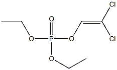 DIETHYL2,2-DICHLOROVINYLPHOSPHATE 结构式