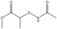 METHYL2-(ACETAMIDOOXY)PROPIONATE 结构式