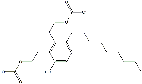 NONYLPHENOLDIETHOXYCARBOXYLATE 结构式