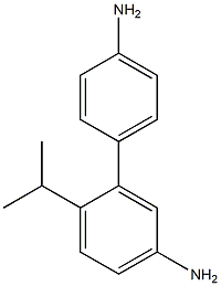 2,2'-BIS(4-AMINOPHENYL)PROPANE 结构式