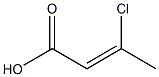 TRANS-3-CHLOROCROTONICACID 结构式