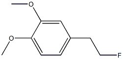 1,2-DIMETHOXY-4-(2-FLUOROETHYL)BENZENE 结构式