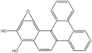 (+/-)-ANTI-BENZO[G]CHRYSENE-11,12-DIOL-13,14-EPOXIDE 结构式