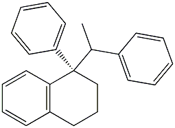 1A-PHENYL-4E-(1'-PHENYLETHYL)TETRALIN 结构式